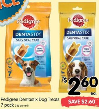 Spar Pedigree Dentastix Dog Treats offer