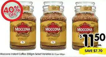 Spar Moccona Instant Coffee 200g offer