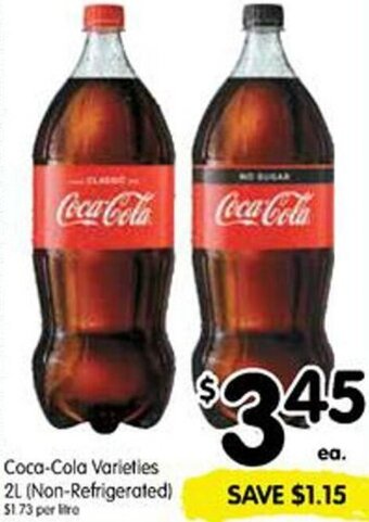 Spar Coca-Cola 2L offer