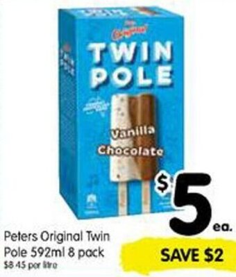 Peters Original Twin Pole 592ml