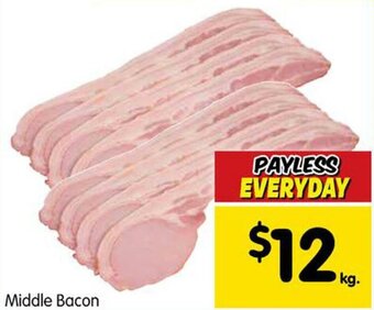 Spar Middle Bacon offer