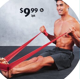 Physio Resistance Bands 3Pk