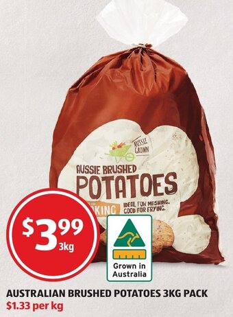 ALDI Australian Brushed Potatoes 3kg offer