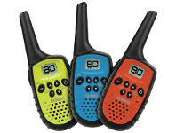The Good Guys Uniden Mini UHF Handheld Radio - Triple Colour Pack offer