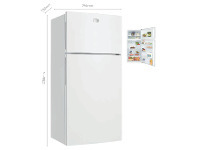 The Good Guys Kelvinator 536L Top Mount Refrigerator offer