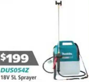 DUS054Z 18V 5L Sprayer
