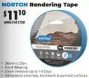 Norton Rendering Tape