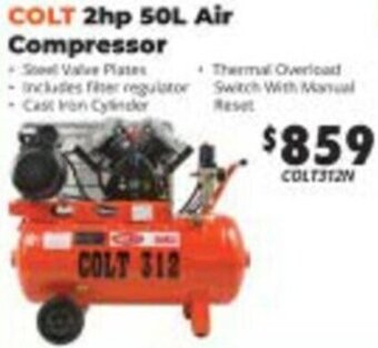 Colt 2hp 50L Air Compressor