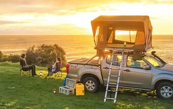 Anaconda Dune 4WD 1.4m Nomad Rooftop Tent offer