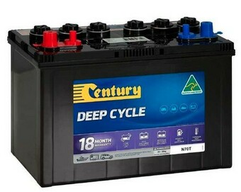 Anaconda Century Deep Cycle Battery N70T Black offer