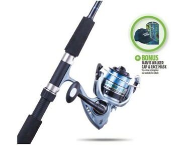Anaconda Jarvis Walker Water Rat Spin Combo offer
