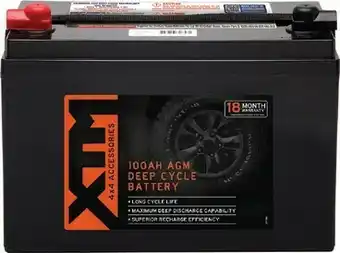 BCF XTM Deep Cycle 100AH AGM Battery offer