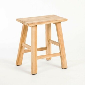 Pillow Talk Ward Recycled Teak Stool offer
