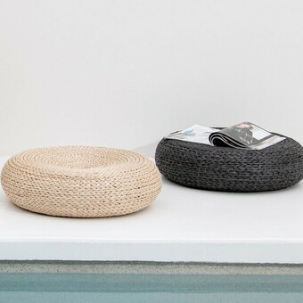 Pillow Talk Havana Natural Ottoman by Habitat offer