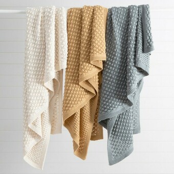 Pillow Talk Popcorn Throw by M.U.S.E. offer