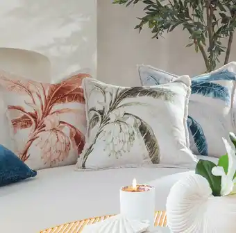Pillow Talk St Lucia Banana Palm Cushion offer