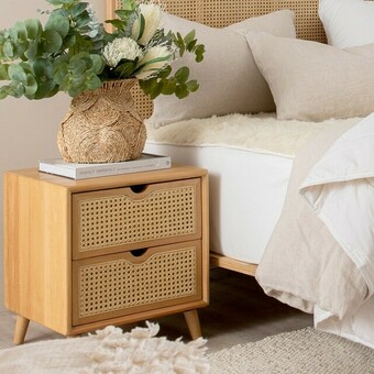 Pillow Talk Galloway Bedside Table by Habitat offer