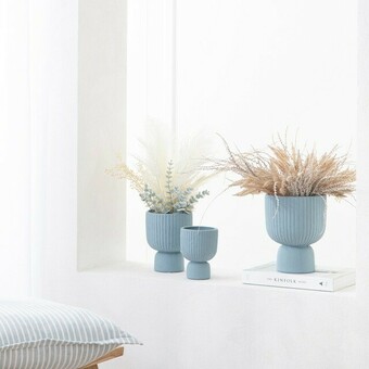 Pillow Talk Circa Denim Planter by Habitat offer