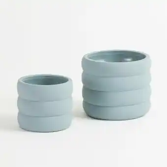 Pillow Talk Rollo Denim Planter by M.U.S.E. offer