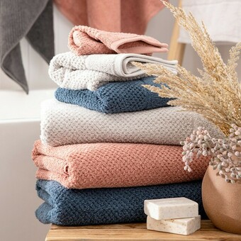 Pillow Talk Montreal Towel Range by The Cotton Company offer