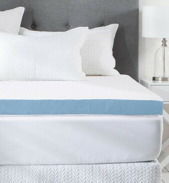 Pillow Talk Relax Therapy Icool 10cm Memory Foam Topper by Hilton offer