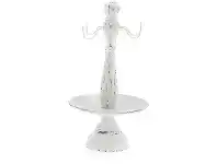 LivingStyles Belgin Distressed Wooden Jewellery Stand offer