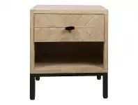 Kensington Single Drawer Bedside Table