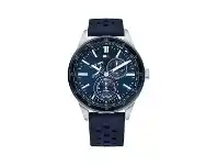 Bevilles Jewellery TOMMY HILFIGER AUSTIN BLUE FACE SILICONE STRAP offer