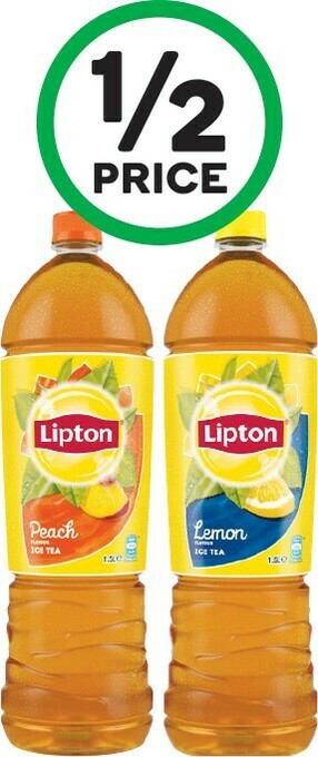 Woolworths Lipton Ice Tea 1.5 Litre offer