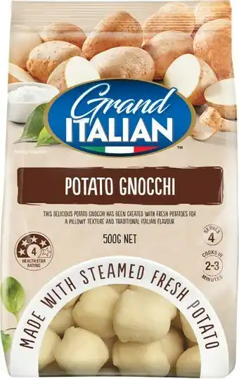 Woolworths Grand Italian Gnocchi 500g – From the Fridge offer