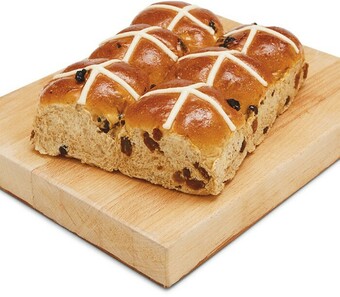 Woolworths Hot Cross Bun Varieties Pk 6-9* – Excludes Brioche Hot Cross Bun Varieties offer