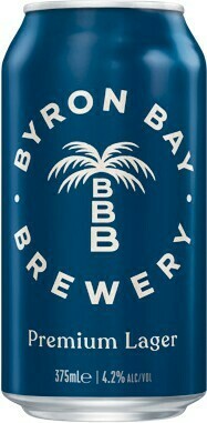 Woolworths Byron Bay Premium Lager Cans 15x375ml offer