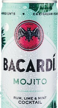 Woolworths Bacardi Mojito Cans 4x250ml offer