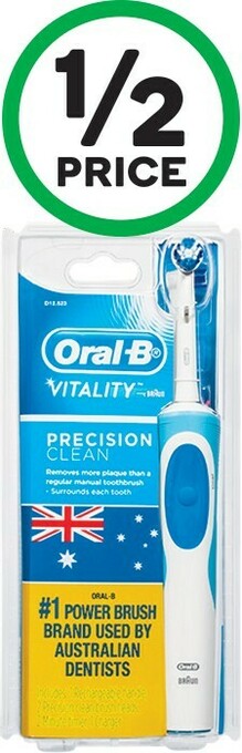 Woolworths Oral-B Vitality Electric Toothbrush Pk 1 offer