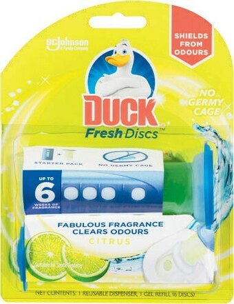 Coles Duck Fresh Discs Toilet Cleaner 36mL offer