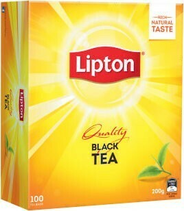 Coles Lipton Quality Black Tea Bags 100 Pack offer