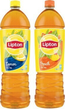 Coles Lipton Ice Tea 1.5 Litre offer