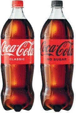 Coles Coca-Cola Soft Drink 1.25 Litre offer
