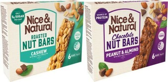Coles Nice & Natural Nut Bars 180g-192g offer
