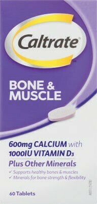 Coles Caltrate Bone & Muscle Health 60 Pack^ offer