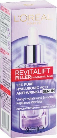 Coles L’Oréal Revitalift Filler [+Hyaluronic Acid] Serum 30mL offer
