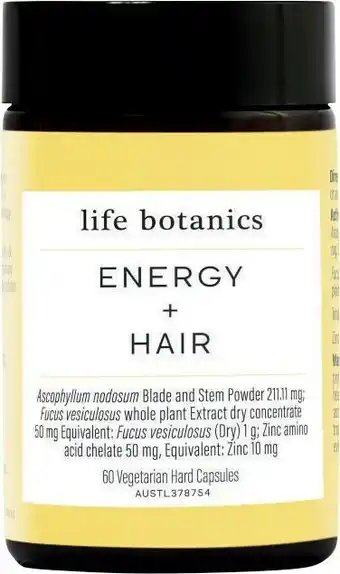 Life Botanics Hair + Energy 60 Pack