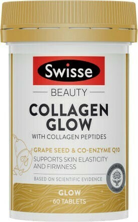 Coles Swisse Beauty Collagen Glow with Collagen Peptides 60 Pack offer