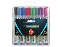 Officeworks Artline 579 Whiteboard Markers Chisel Assorted 6 Pack offer