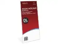Officeworks Deflect-O deflecto Slanted DL Sign Holder Portrait offer