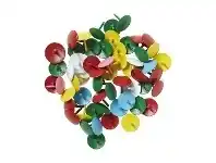 Officeworks J.Burrows Thumb Tacks Assorted 150 Pack offer