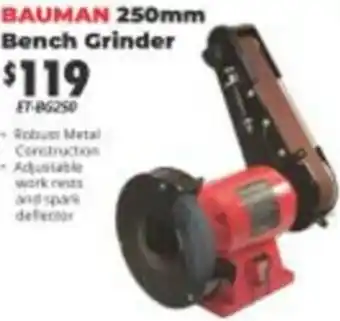Bauman 250mm Bench Grinder