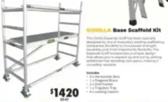 United Tools Gorilla Base Scaffold Kit offer