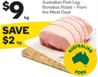 Woolworths Boneless Roast offer