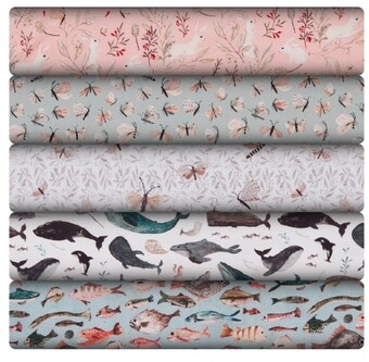Spotlight Print & Plain Cotton Jersey offer